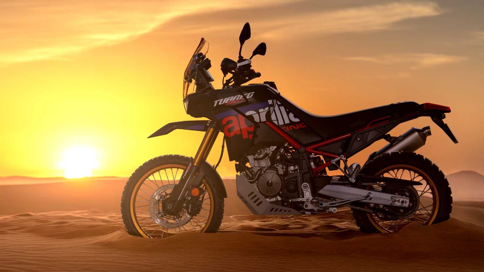 2025 Aprilia Tuareg Rally Lado Esquerdo