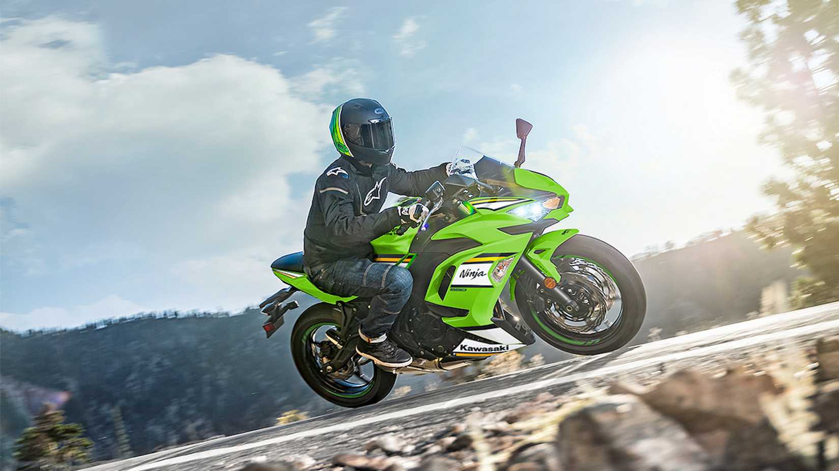 Ninja 650 action