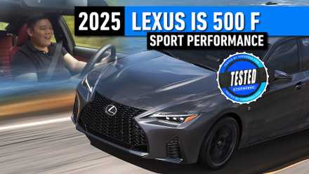 Chris Chin analisa um desempenho esportivo do Lexus IS 500 F 2025