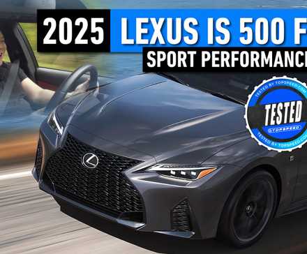Chris Chin Reviews a 2025 Lexus IS 500 F Sport Performance