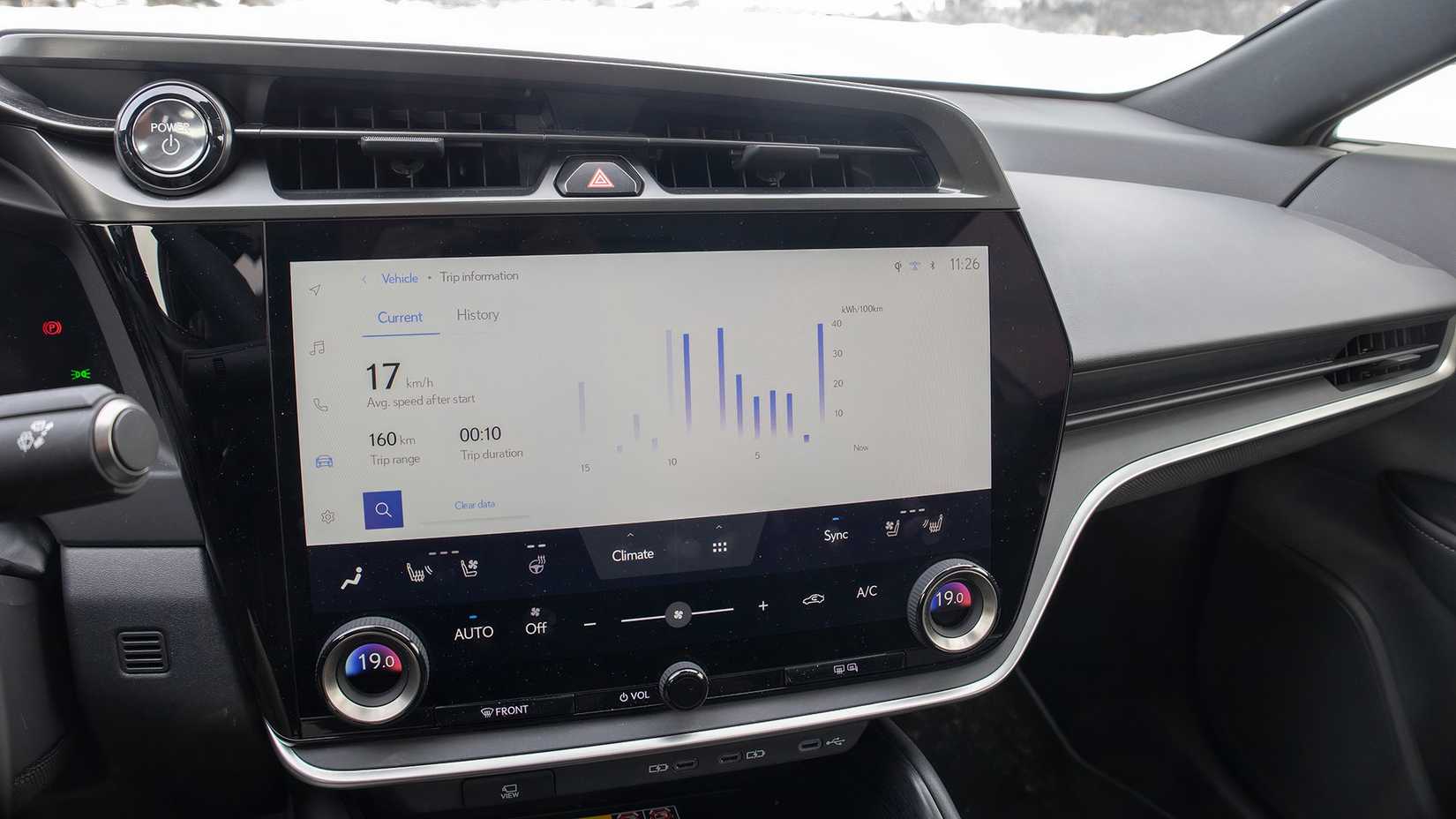 Lexus Rz450e Navigation System The Electric SUV That Offers Both Luxury And Everyday Usability