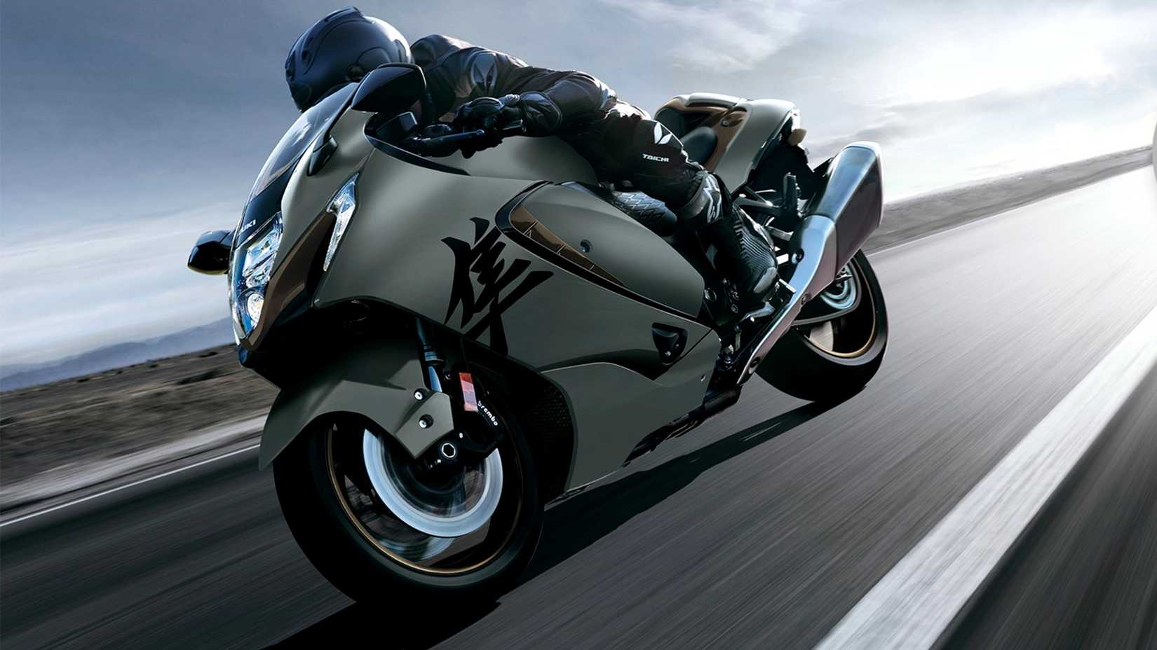 2025 Suzuki Hayabusa Ação Verde