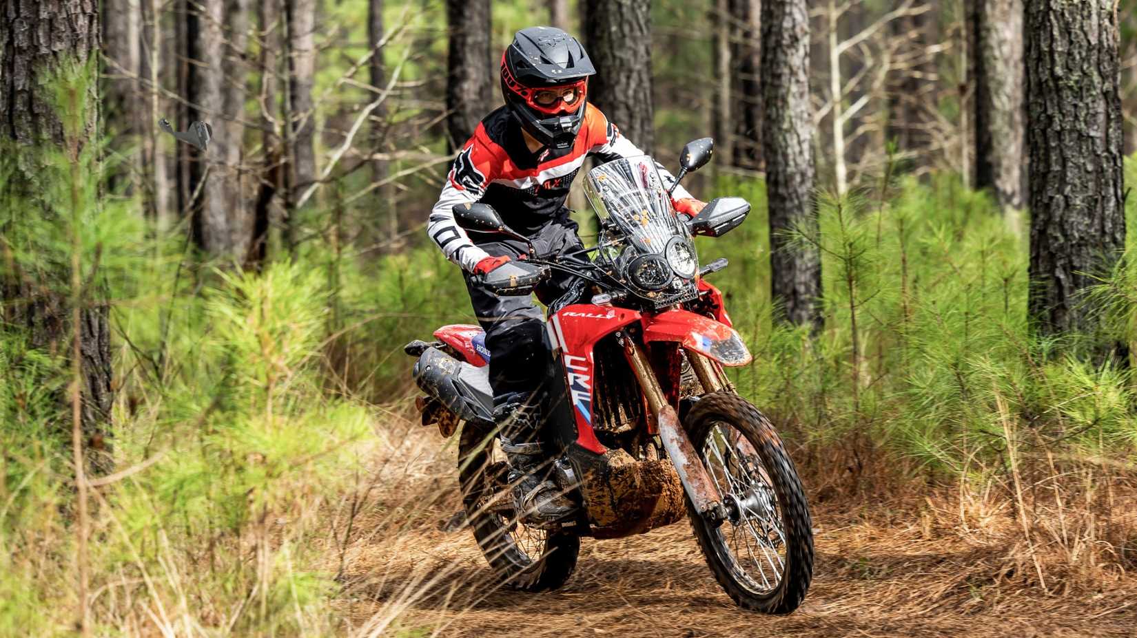 2025 Honda CRF300L Rally off-road papel de parede hd