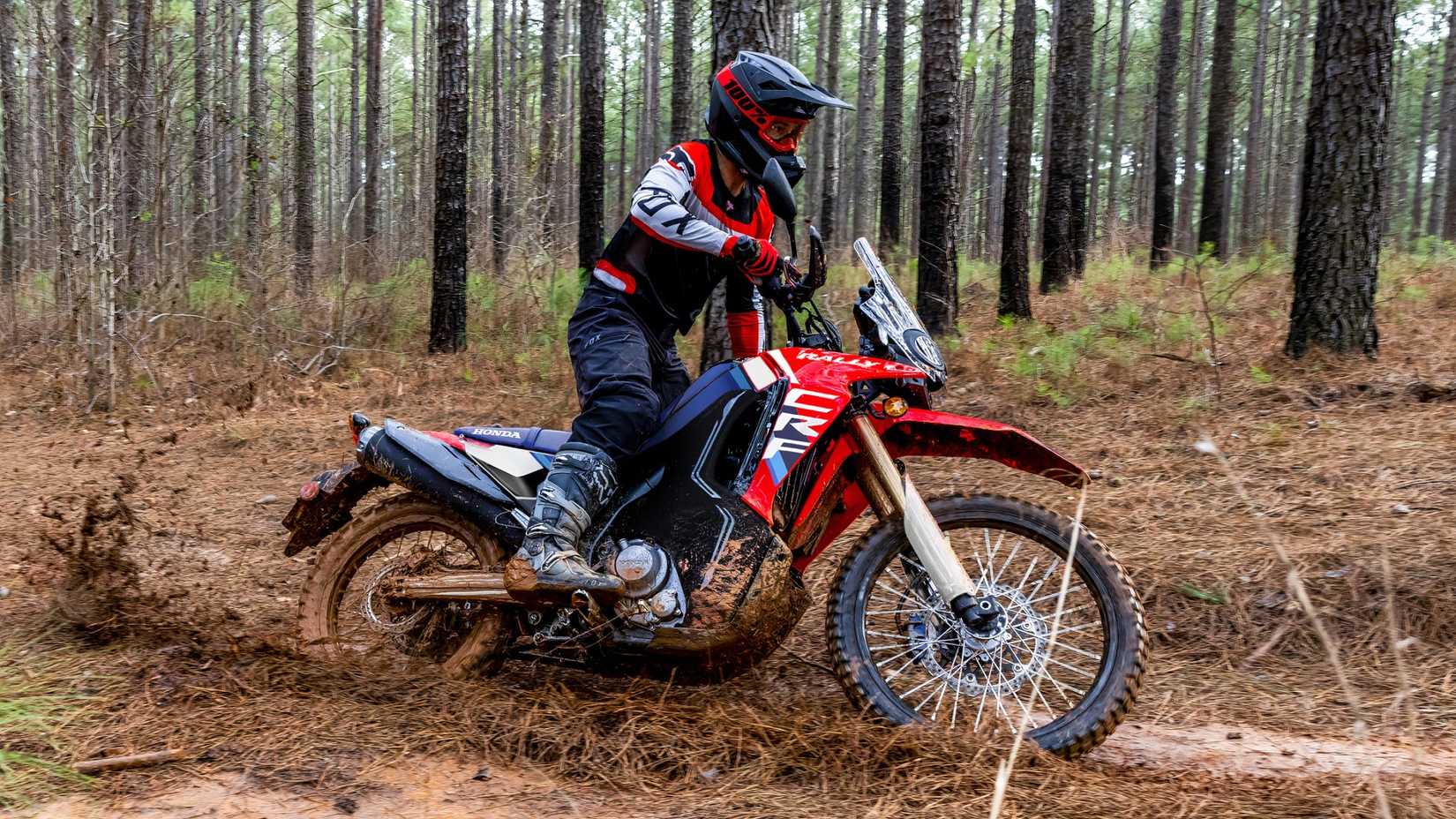 2025 Honda CRF300L Rally off-roading