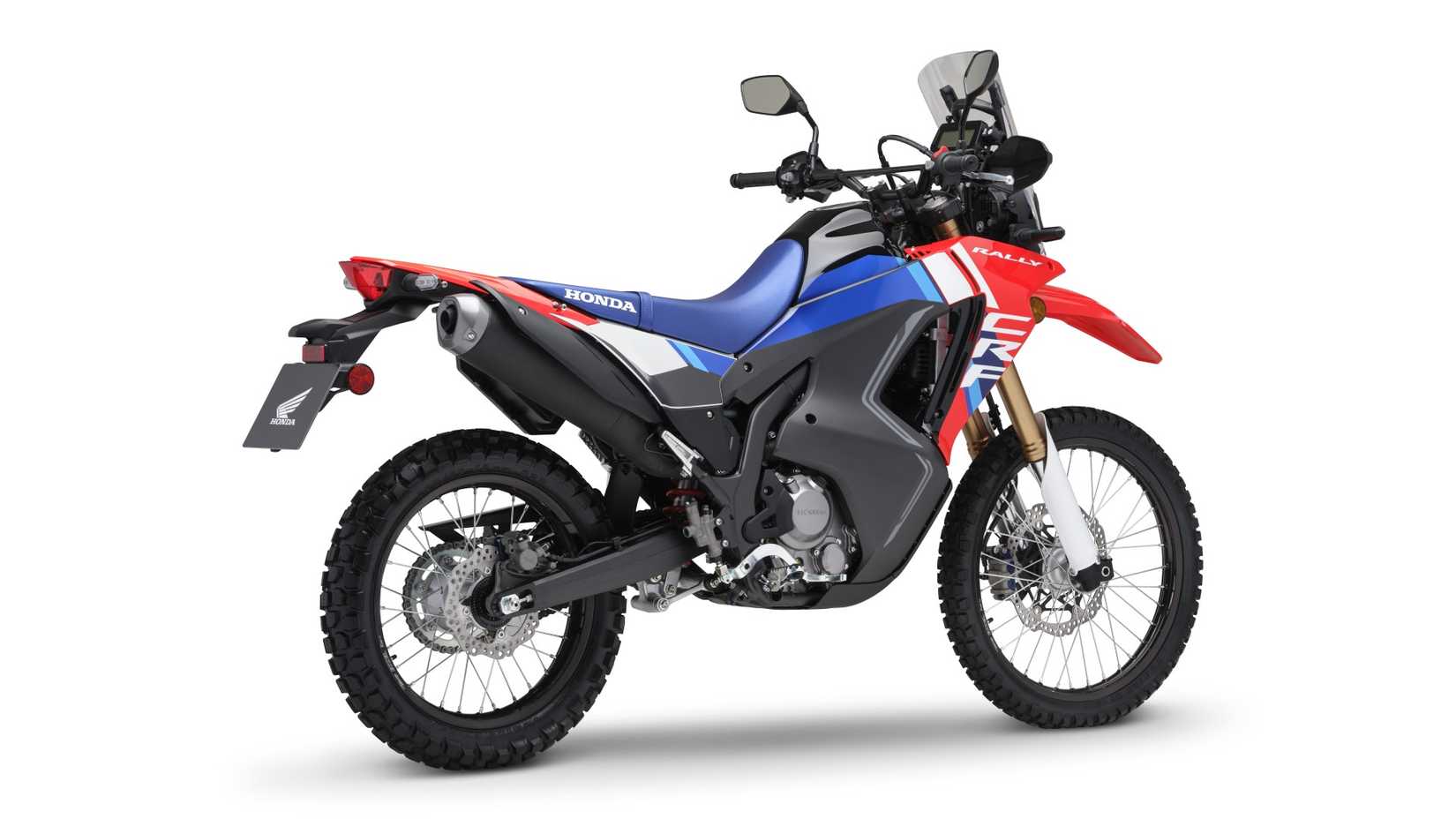 2025 Honda CRF300L Rally rear third quarter view