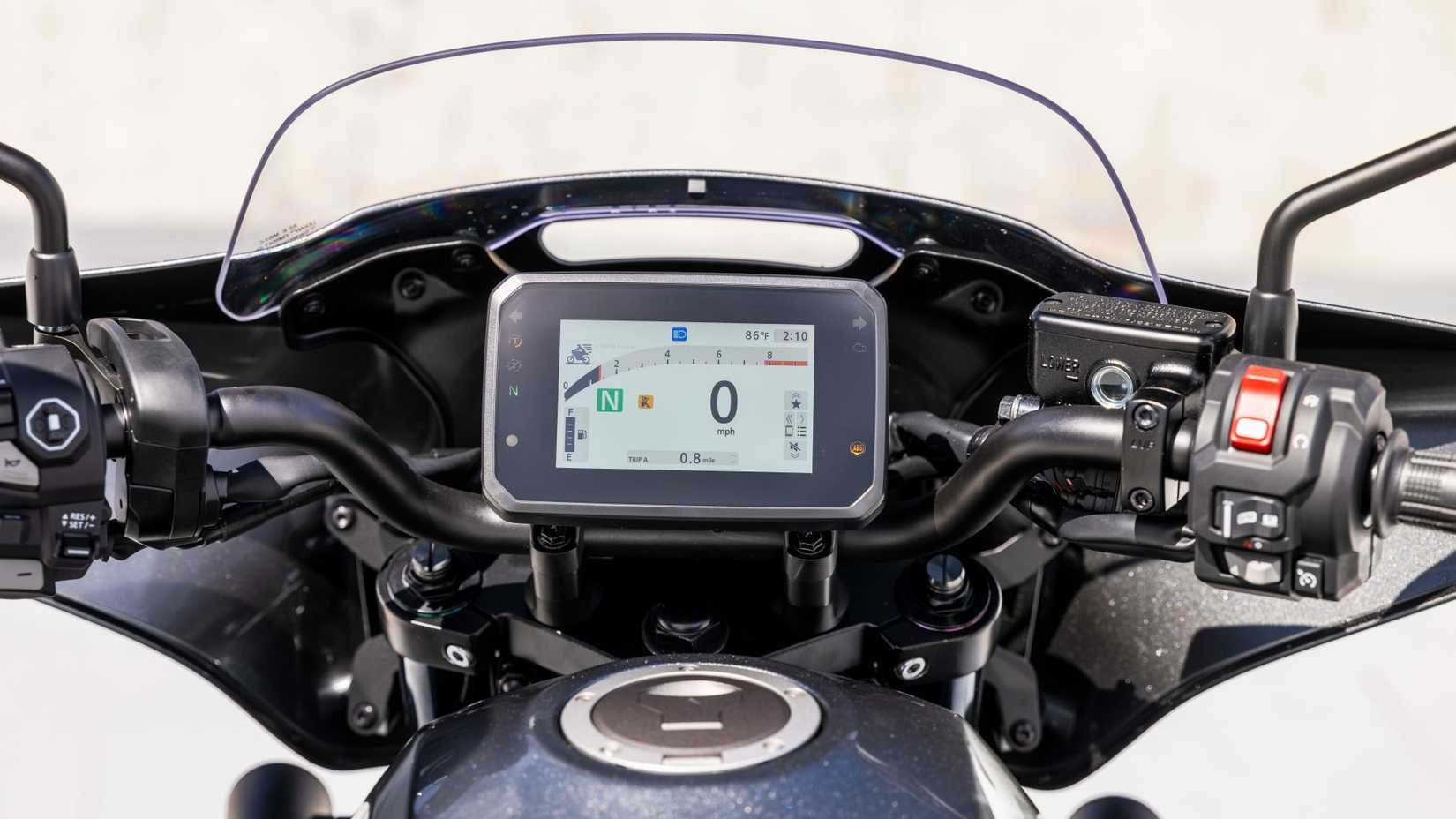 2025 Honda Rebel 1100 cockpit view