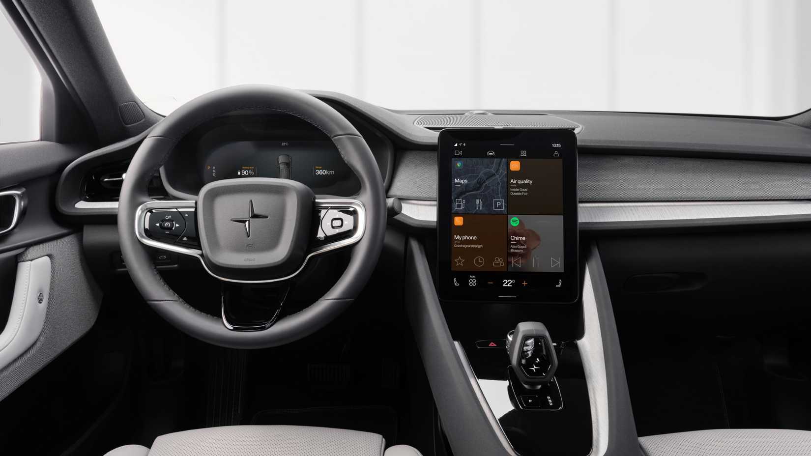 2023 Polestar 2 Interior Front Cabin