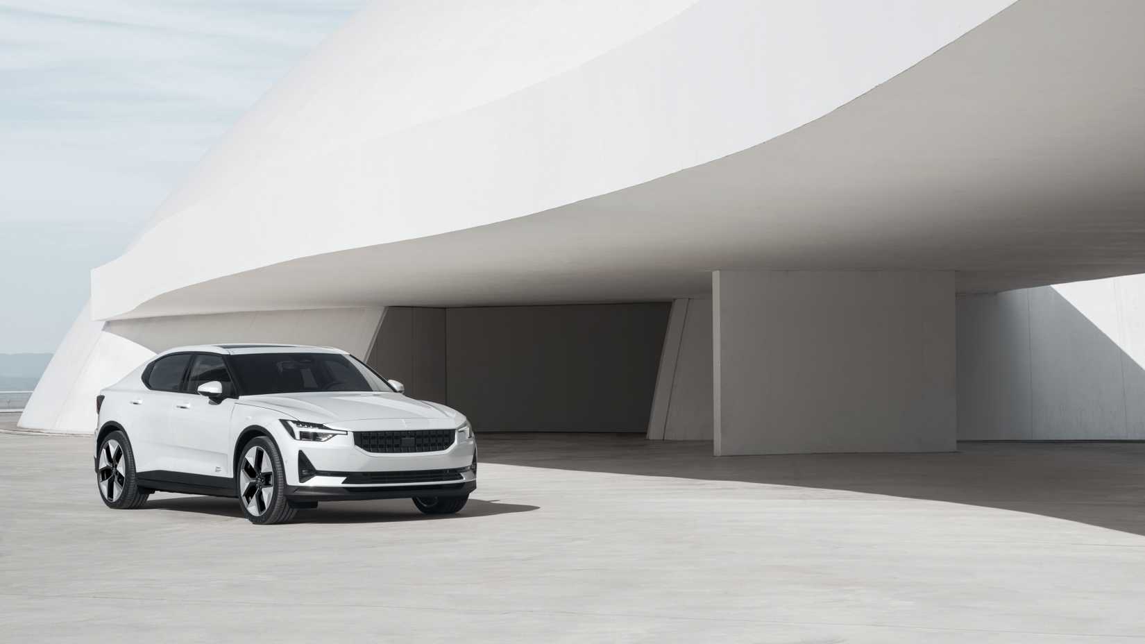 2023 Polestar 2 Exterior Parked Front Overview
