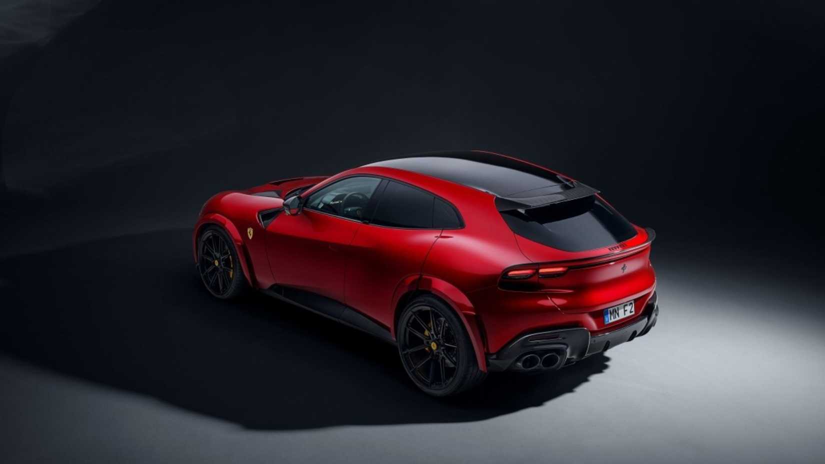 Ferrari Purosangue By Novitec Rear View