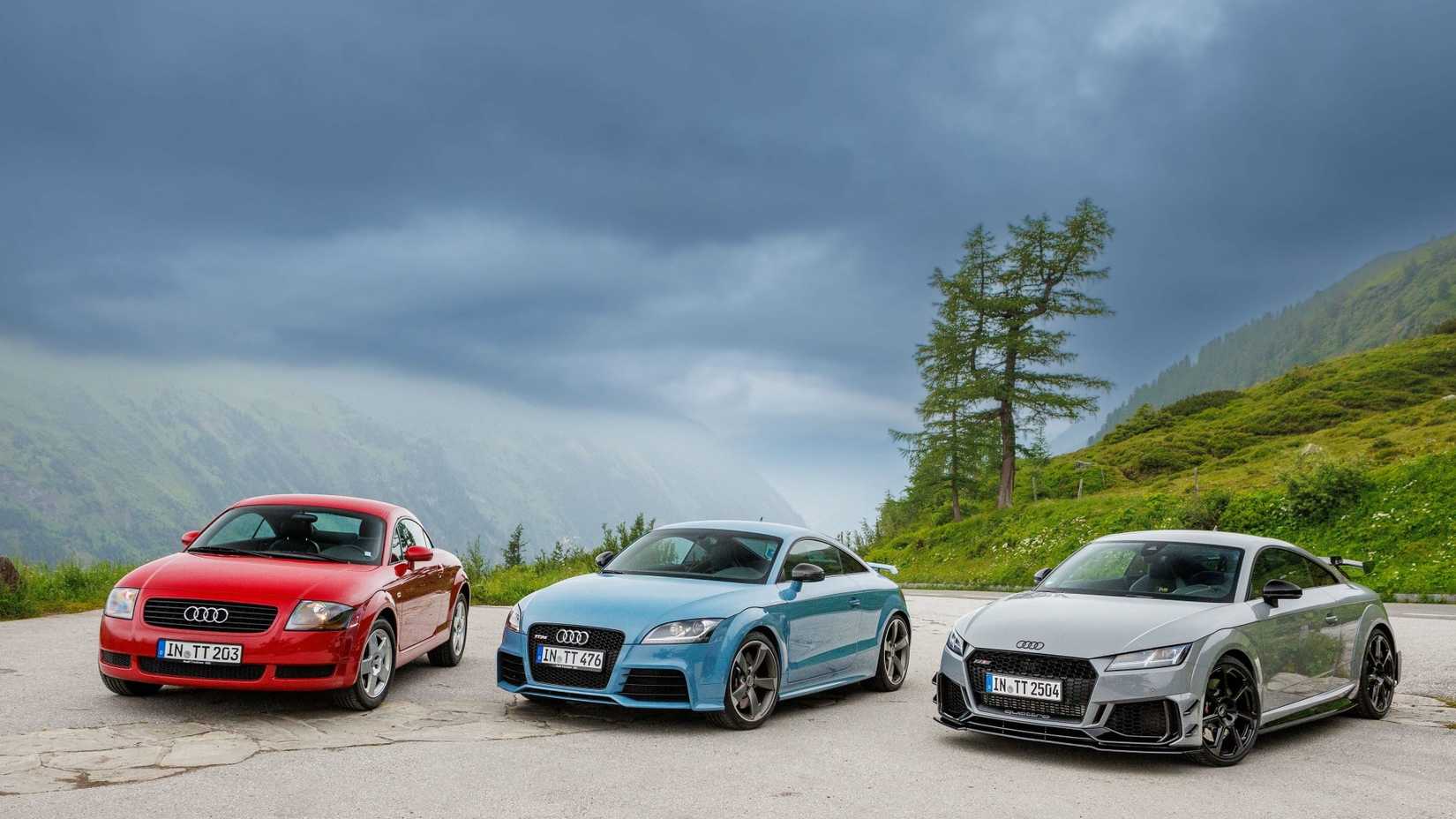 Gerações Audi TT