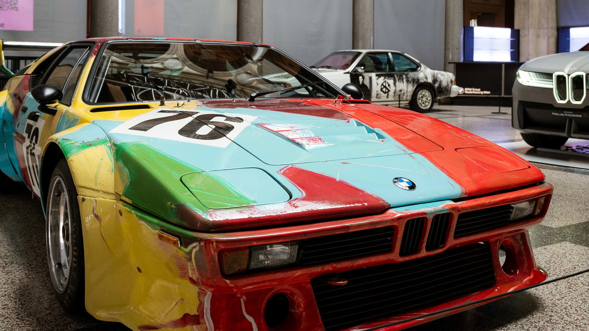 R) EVOLUTION OF ART Kickstarts BMW Art Car World Tour In Vienna