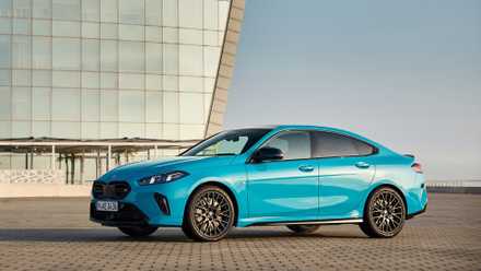Blue BMW M235 Gran Coupe 2025