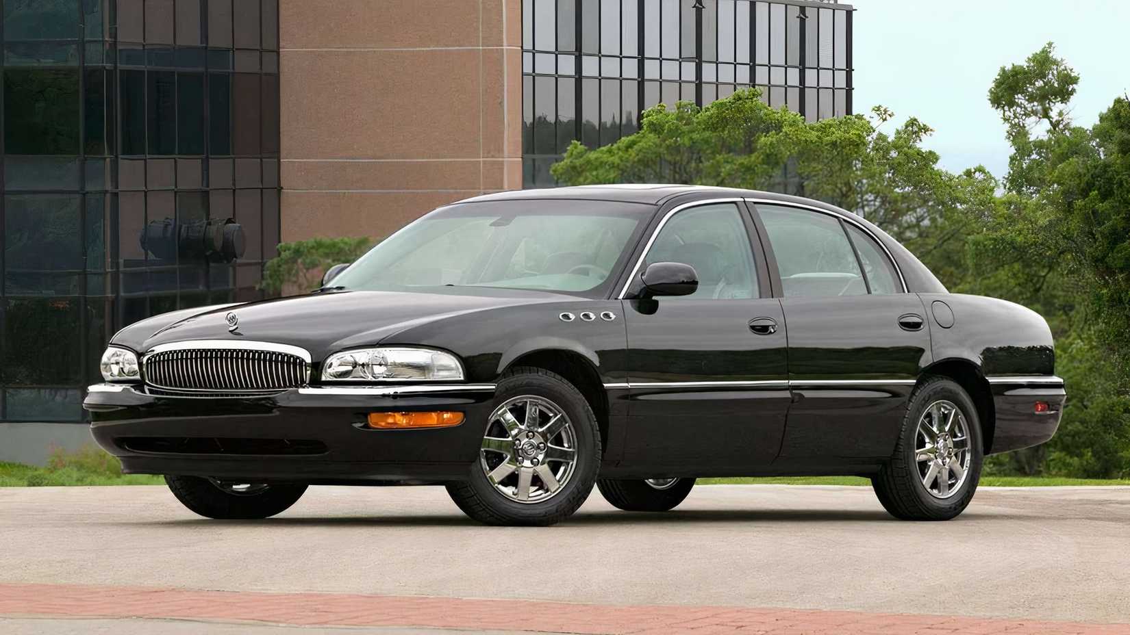 2005 Buick Park Avenue, front 3/4 shot parked