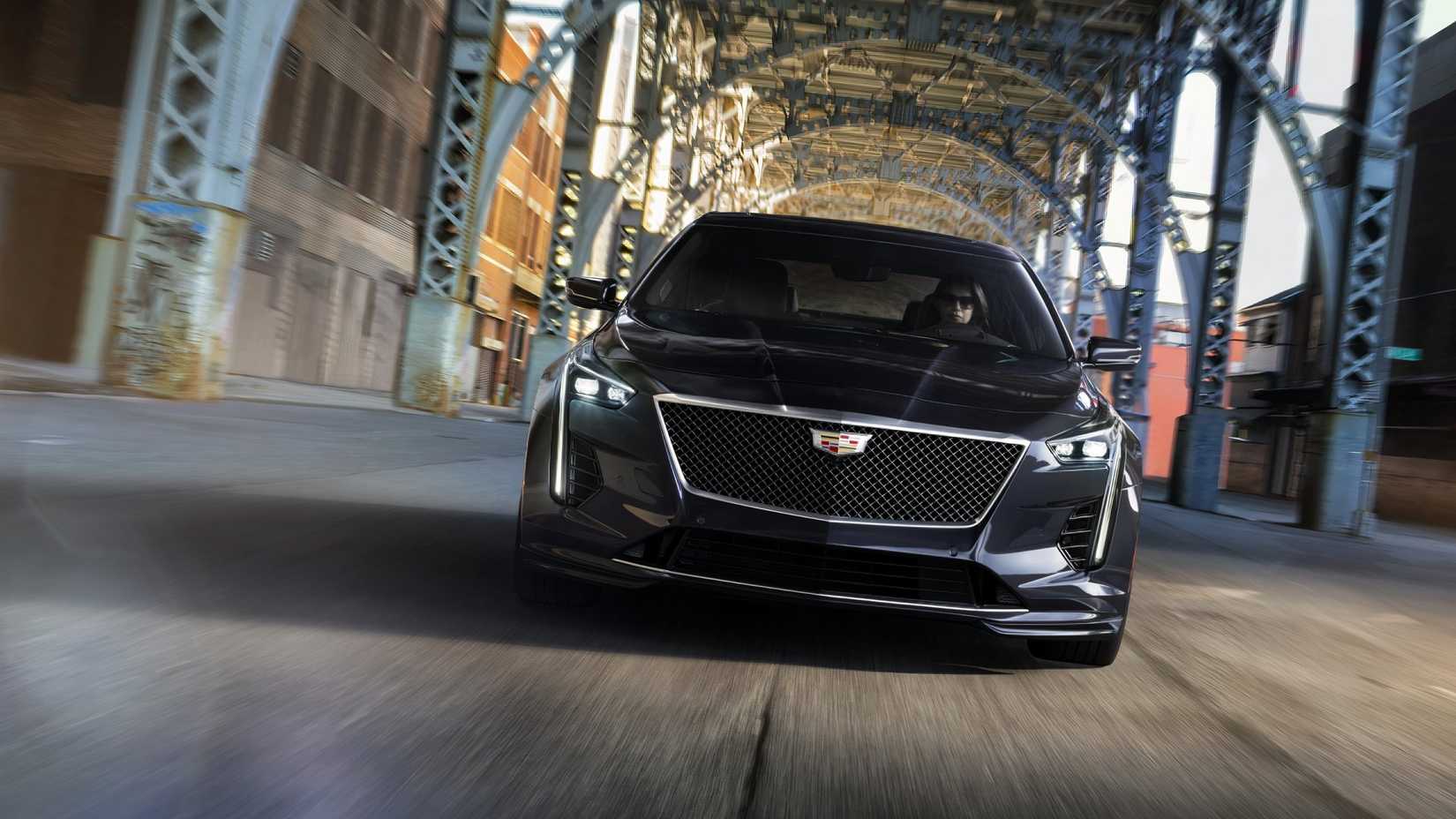 Cadillac CT6-V, perfil frontal