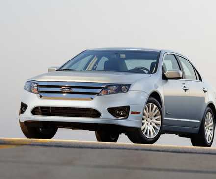 Exterior híbrido do Ford Fusion 2010