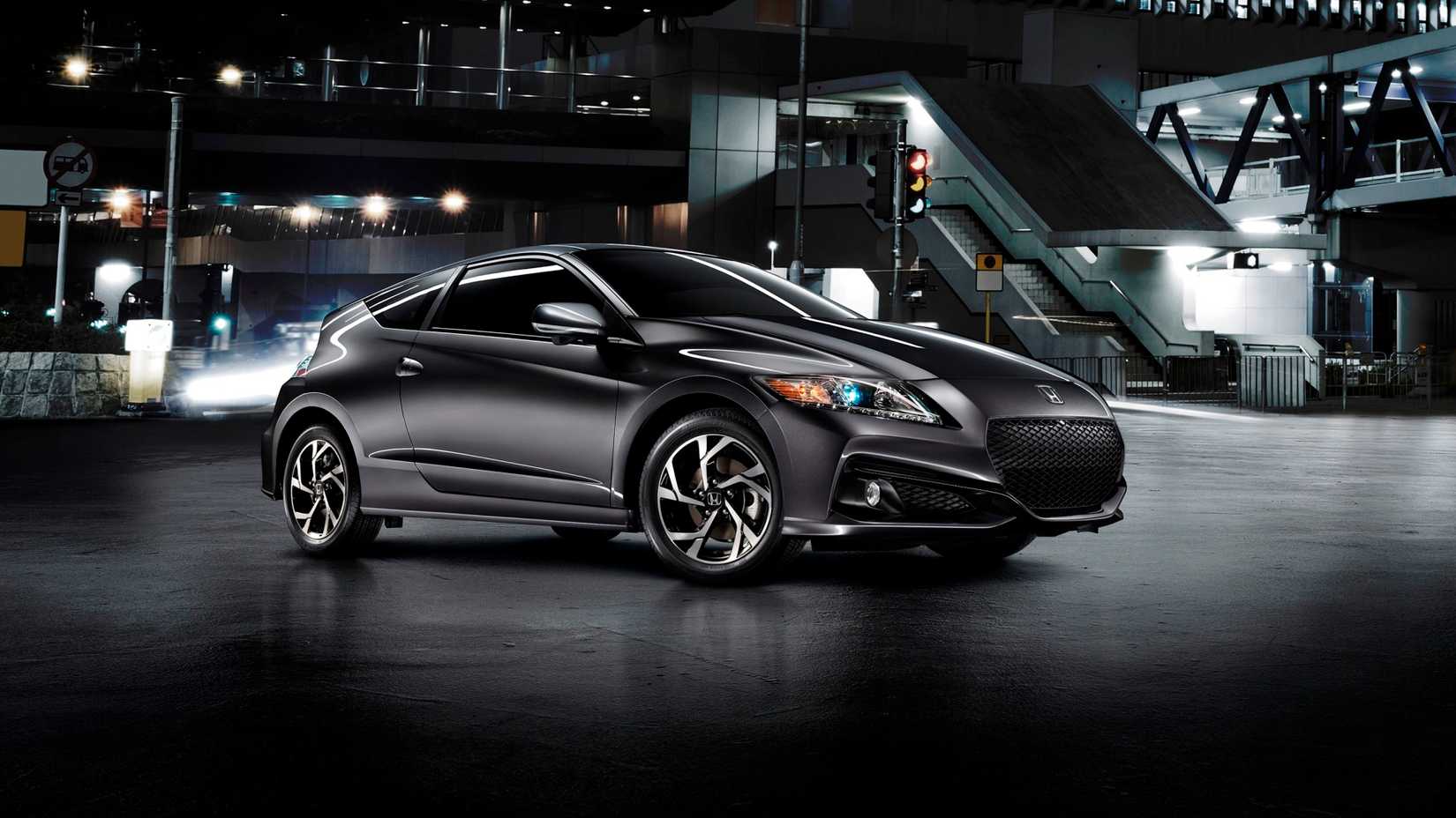 Frente do Honda CR-Z cinza