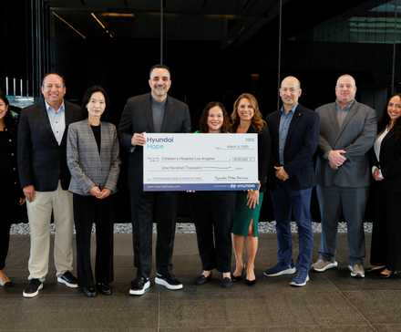 Hyundai Children's Hospital Of Los Angeles Big Check
