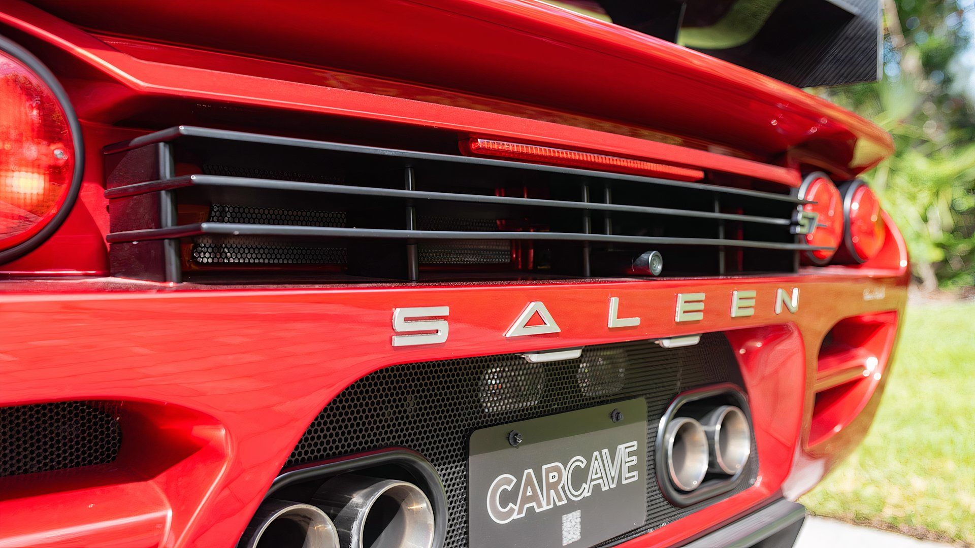 2005 Saleen S7 Twin Turbo Competition rear end