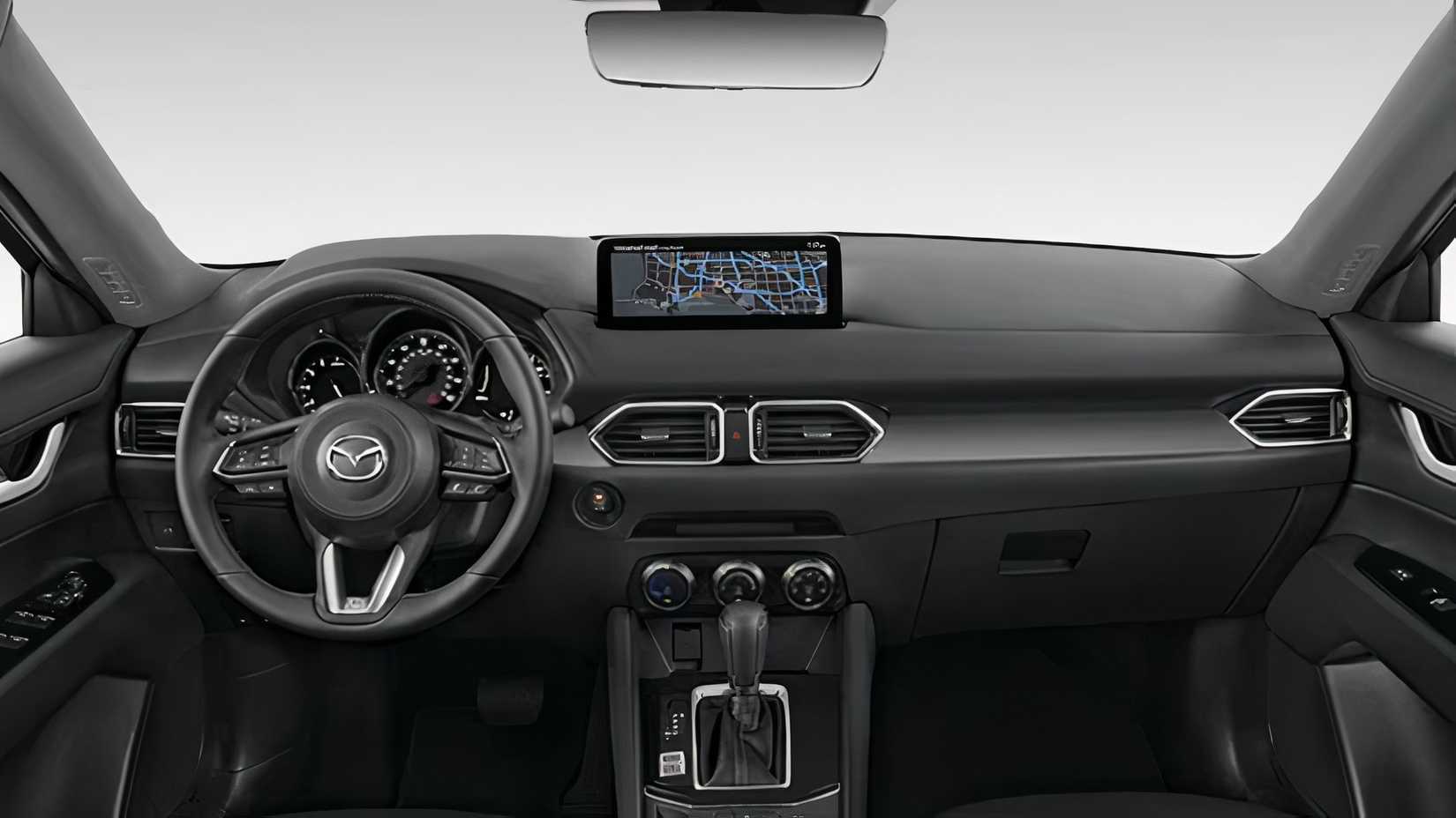 2025 Mazda CX-5 interior showing front cabin