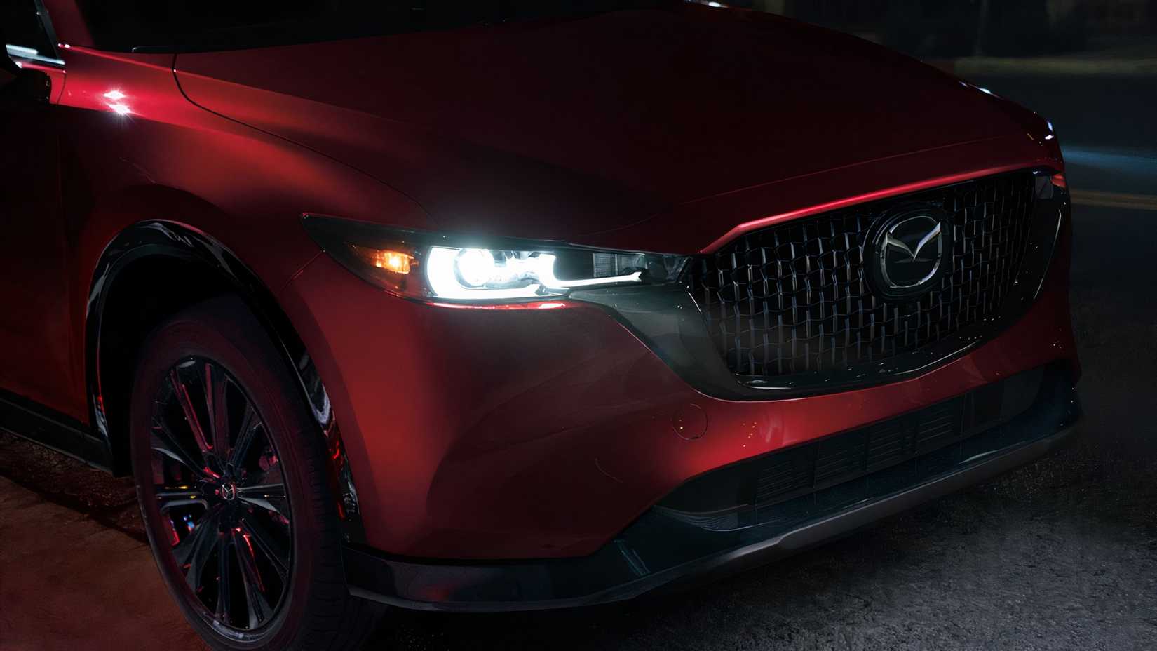 2025 Mazda CX-5 in red front end