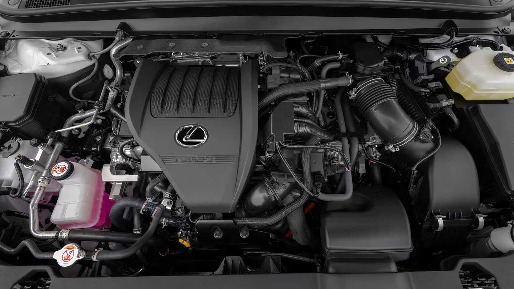 Compartimento do motor Lexus RX 500h F SPORT Performance 2025