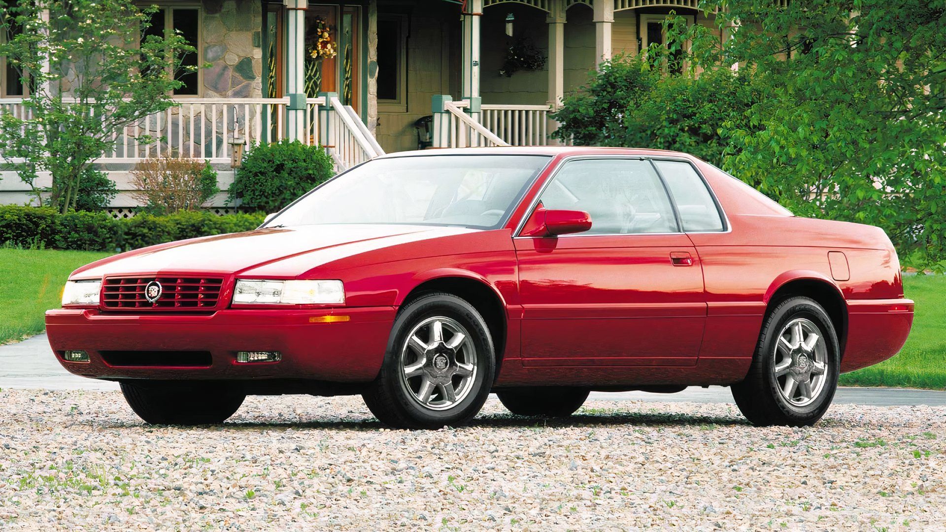 2001 Cadillac Eldorado, front 3/4