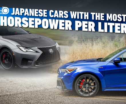 Carros Japoneses Com Maior Potência Por Lite