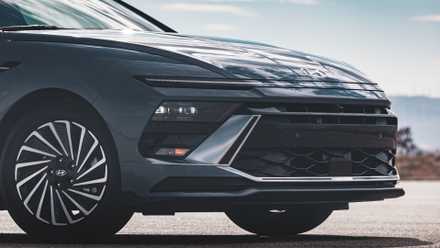 2025 Hyundai Sonata Hybrid Limited Exterior Closeup Frente