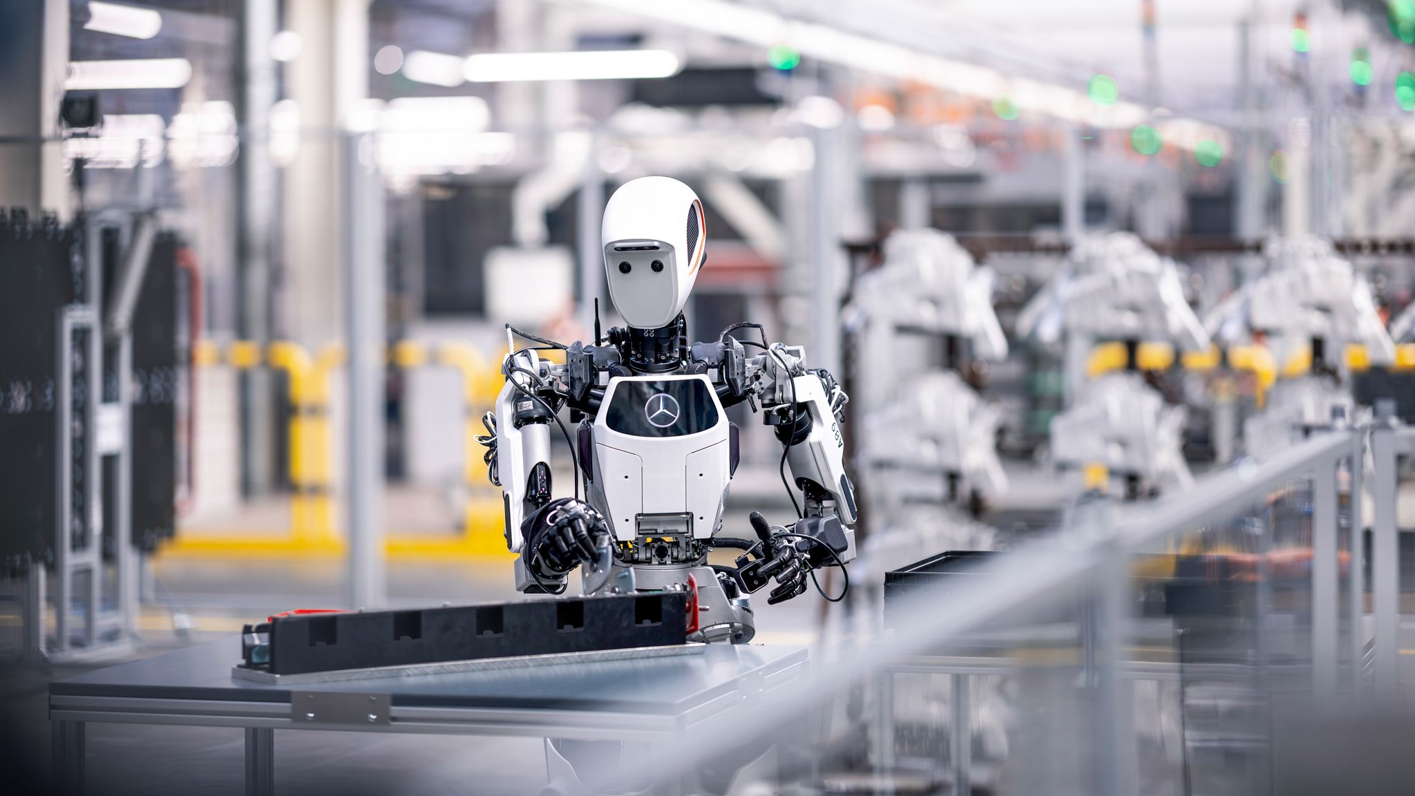 Mercedes-Benz Will Deploy AI-Based Humanoid Robots To Help Produce Cars