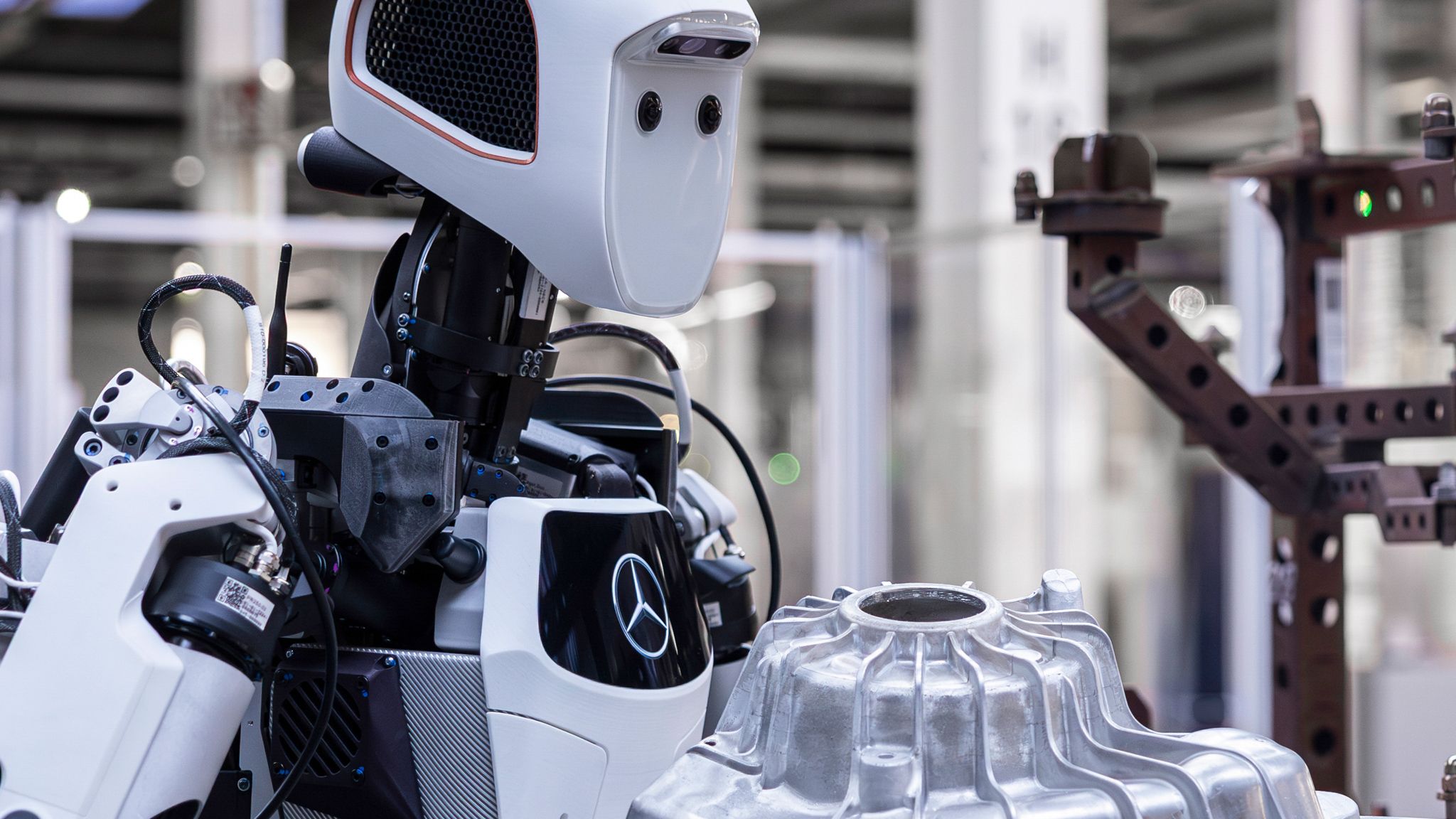 Mercedes-Benz Will Deploy AI-Based Humanoid Robots To Help Produce Cars