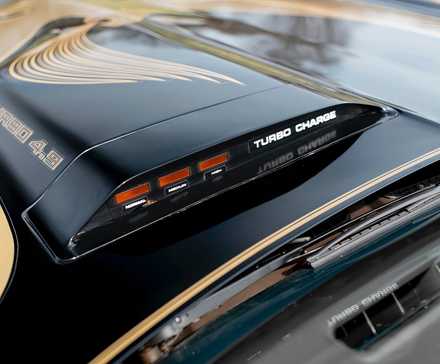 Capô do Pontiac Firebird Turbo Trans Am 1981