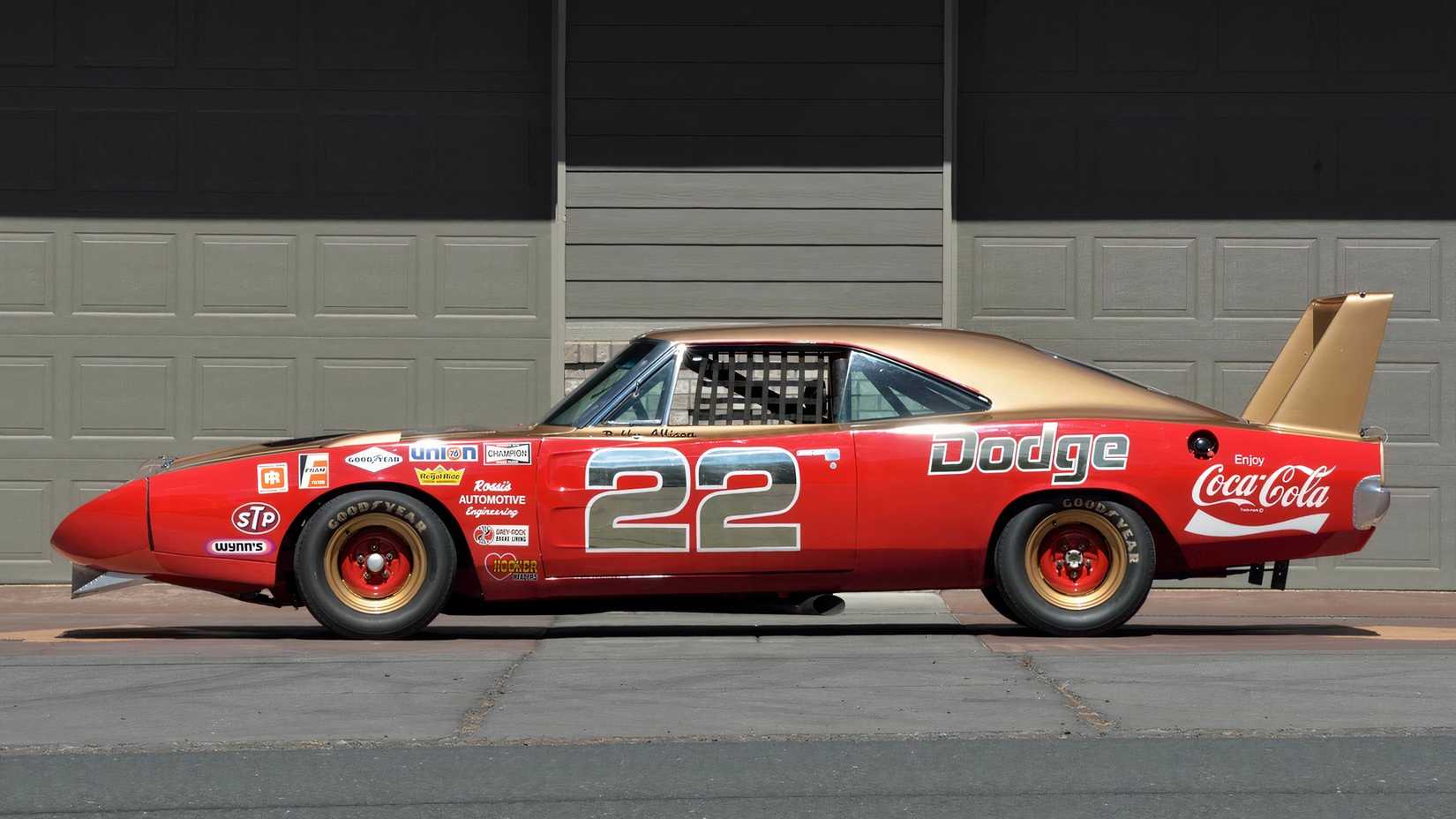 side view of Bobby Allison's 1969 Dodge Charger Daytona