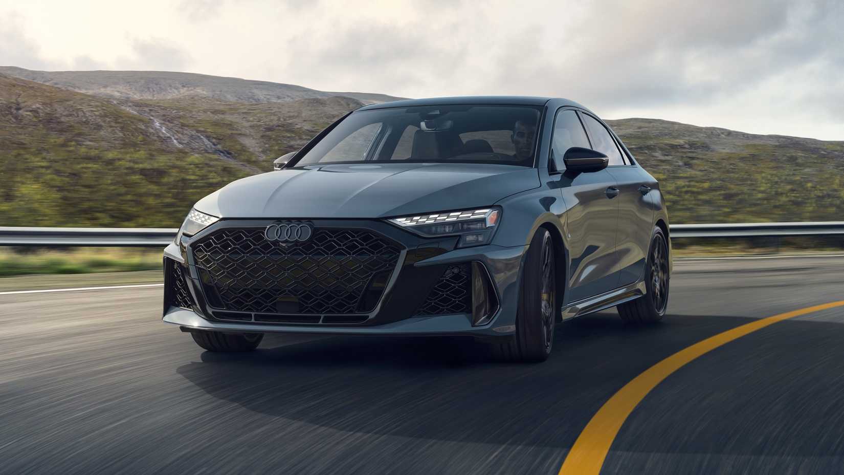 2025 Audi RS3 Front Angle
