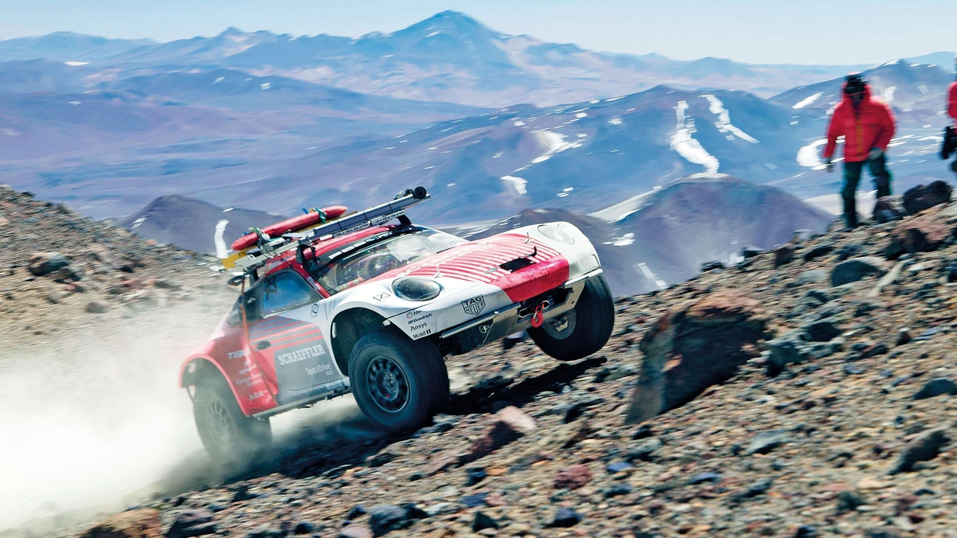 Watch Porsche Drive A 911 Sports Car To The Top Of The World's