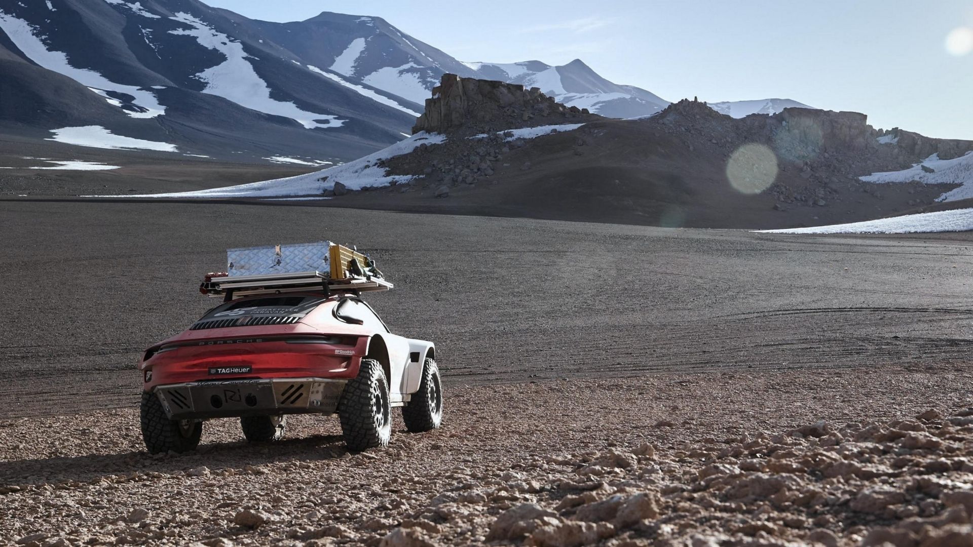 Watch Porsche Drive A 911 Sports Car To The Top Of The World's