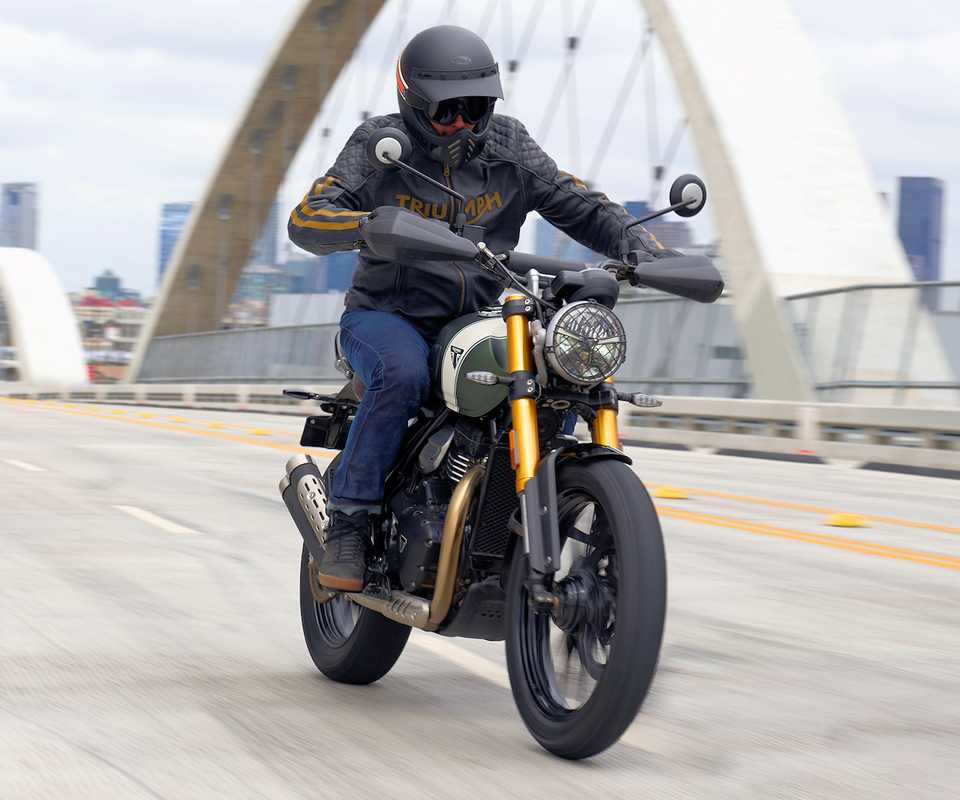 Scrambler Look Rider How The Triumph Scrambler Can Handle Twisties and Trails Like a Pro
