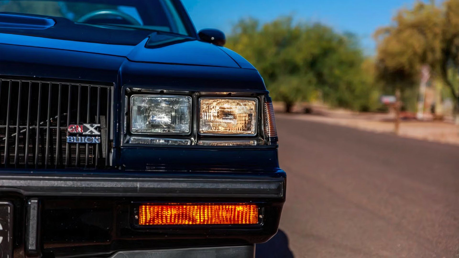 Buick GNX, closeup of front