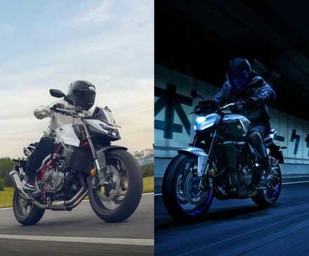2025 Honda CB750 Hornet Vs Yamaha MT-07