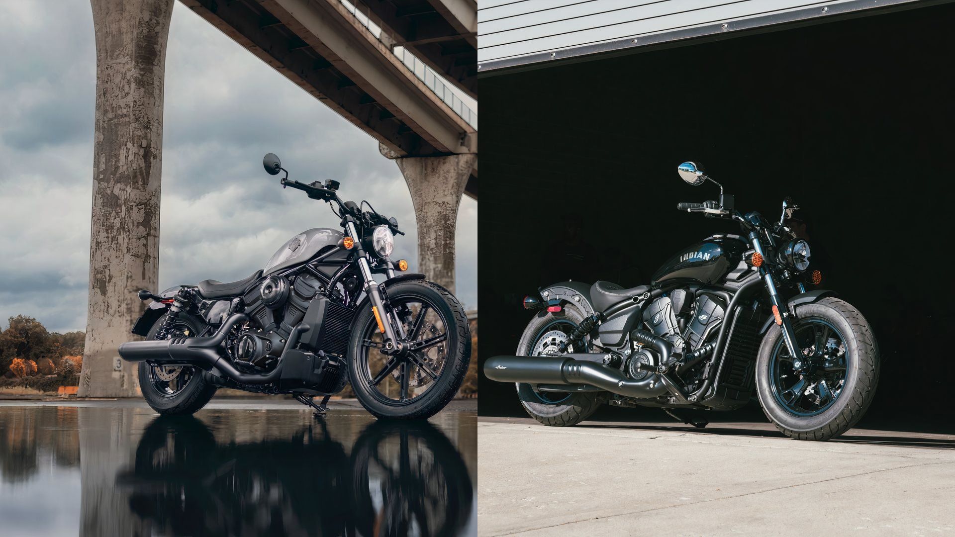 Harley-Davidson Nightster Vs Indian Scout Bobber Sixty
