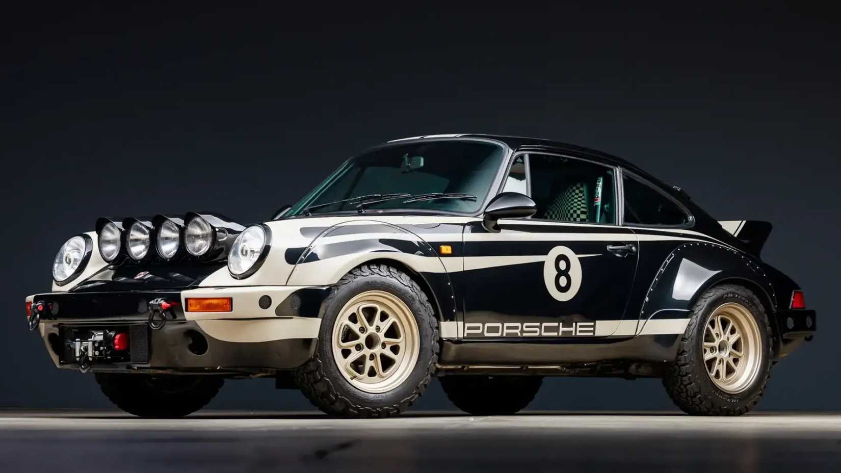 1991 Porsche 911 Carrera 4 Safari Build Front Angle