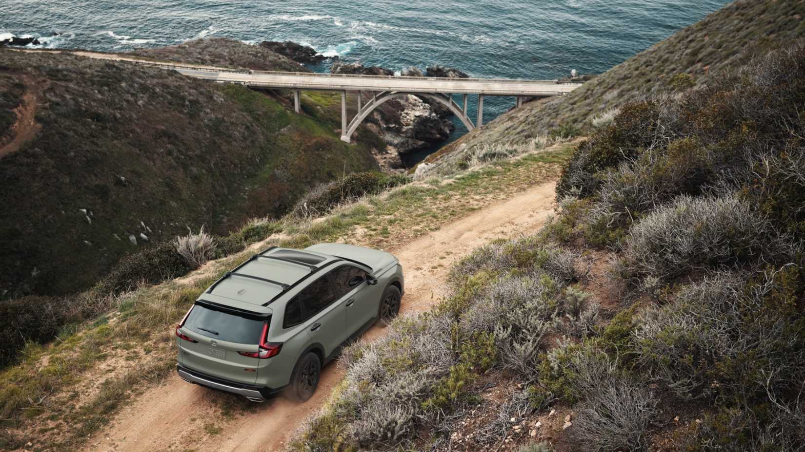 2026 Honda CR-V TrailSport Hybrid Above Rear