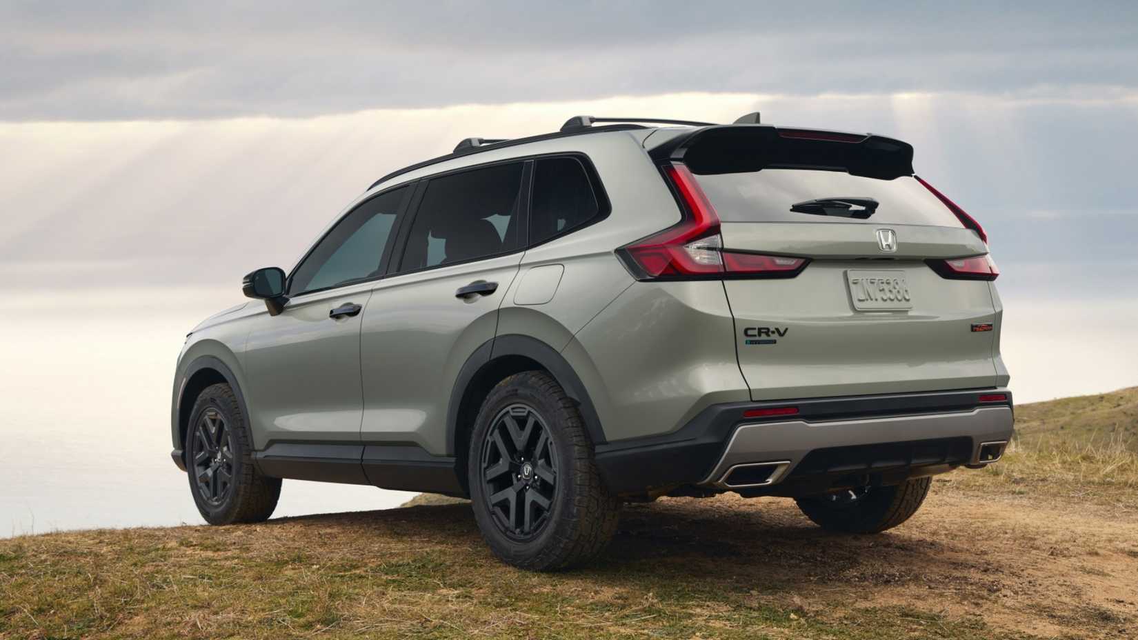 2026 Honda CR-V TrailSport Hybrid Rear Angle