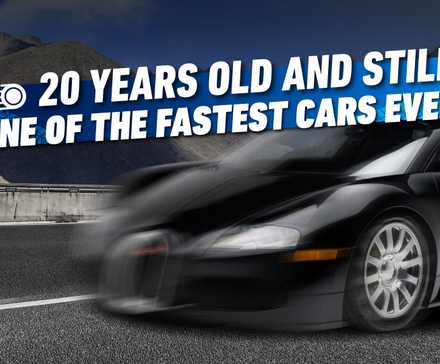 20 anos e ainda um dos carros mais rápidos de todos os tempos