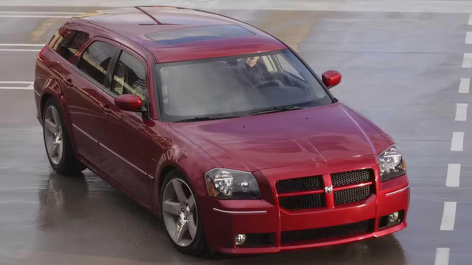 2006 Dodge Magnum SRT-8 ariel shot