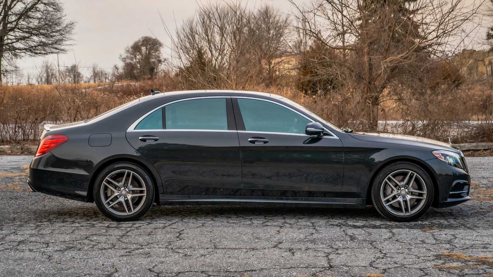 2014 mercedes-benz s550 sedan lado direito foto externa