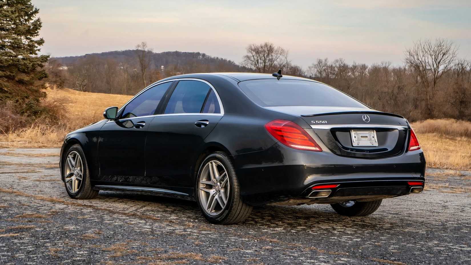 2014 mercedes-benz s550 sedan traseira 3/4 foto externa