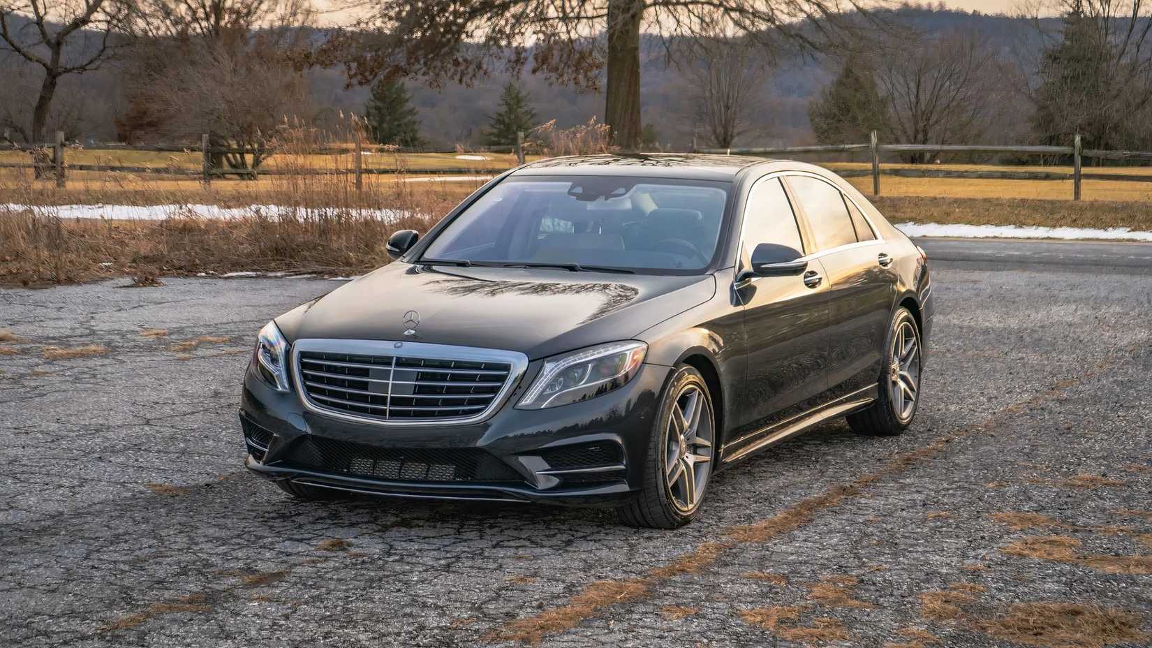 2014 mercedes-benz s550 sedan frente 3/4 foto externa