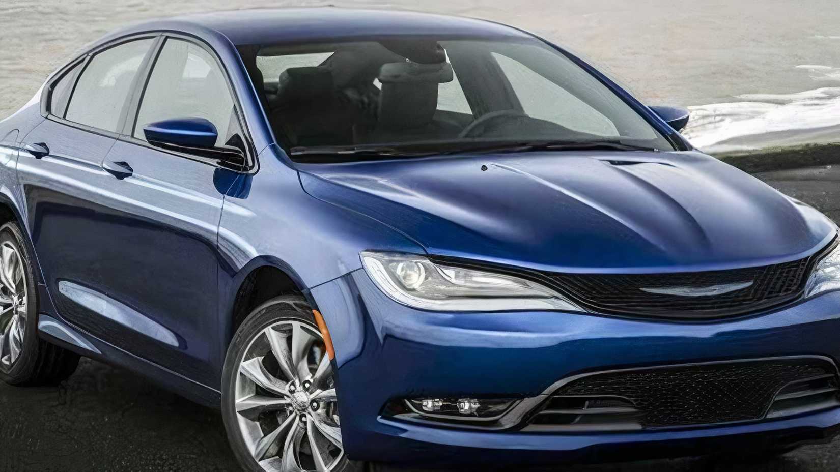 2015 Chrysler 200 Blue