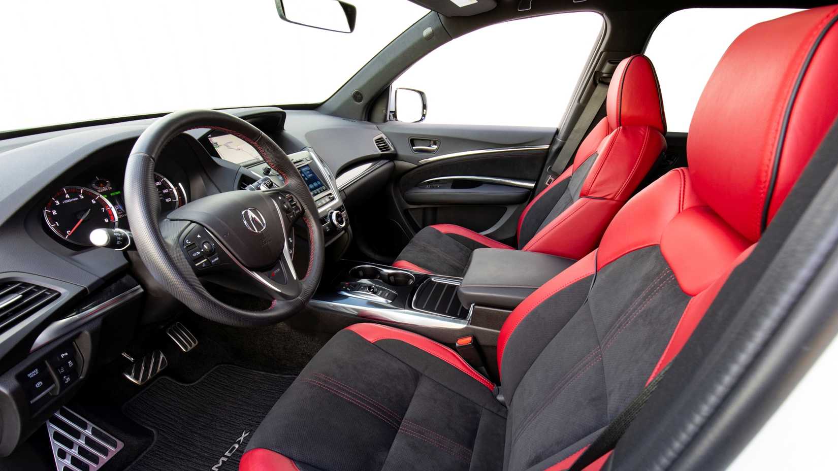 2019 Acura MDX SUV Interior shot showing front seats