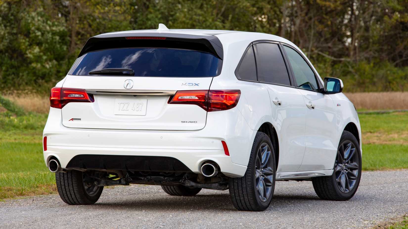 2019 Acura MDX SUV Rear Three-Quarter